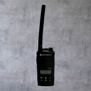 Motorola RDM2070d Two Way Business Radio MURS Black Handheld LCD Battery/Works!